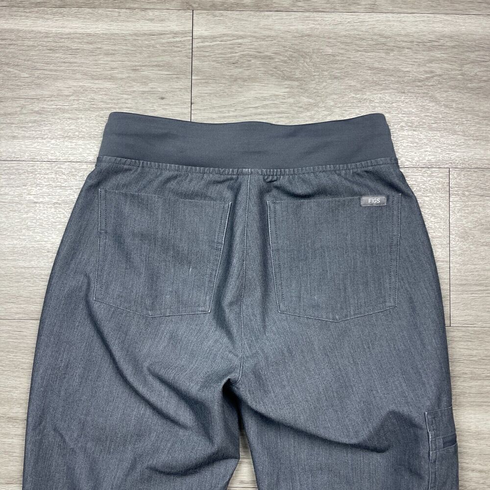 Figs Pants Womens 2XS Gray Technical Collection Nurse Scrubs - Picture 7 of 11